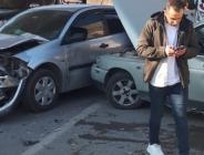 Amasya’da meydana gelen trafik kazasında iki otomobilin çarpışması sonucu 7 kişi yaralandı.